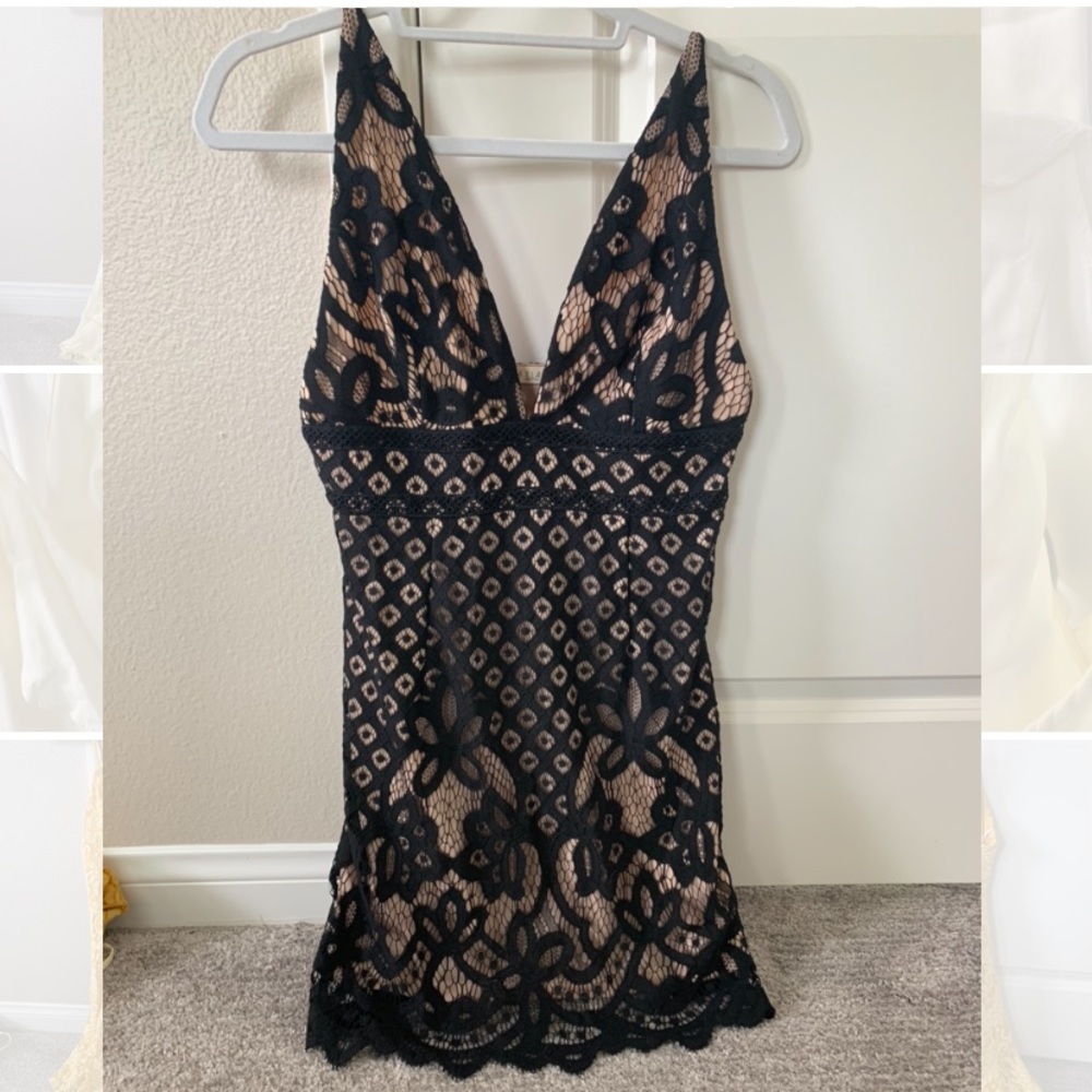 Black Lace Dress